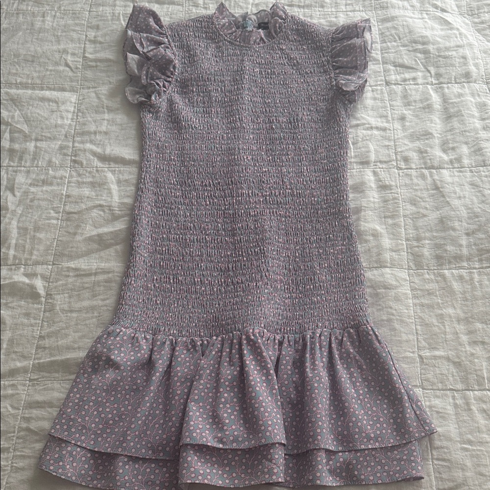 French Connection Smocked Mini Dress